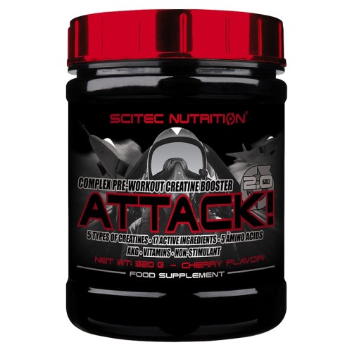 Scitec Nutrition Attack 2.0, 320 Grams